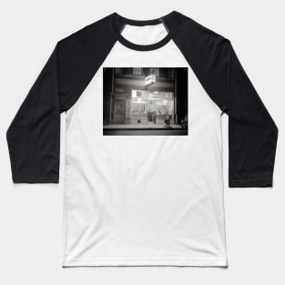 Diner at Night, 1940. Vintage Photo Baseball T-Shirt